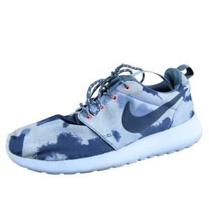 Nike Women Roshe Run Print Camo Slate Sneaker Gray Synthetic 7 Medium  Used 2025